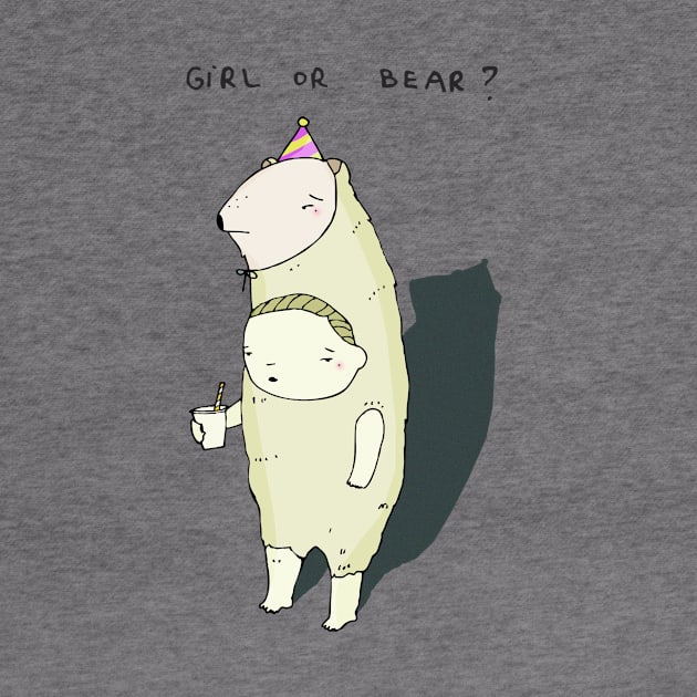 Girl or Bear? by meriall